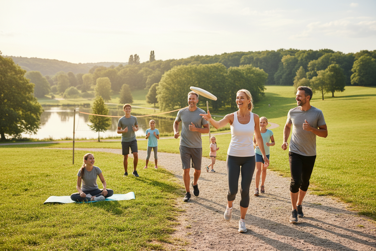 tiene que ser una pareja de 50 años con su familia
