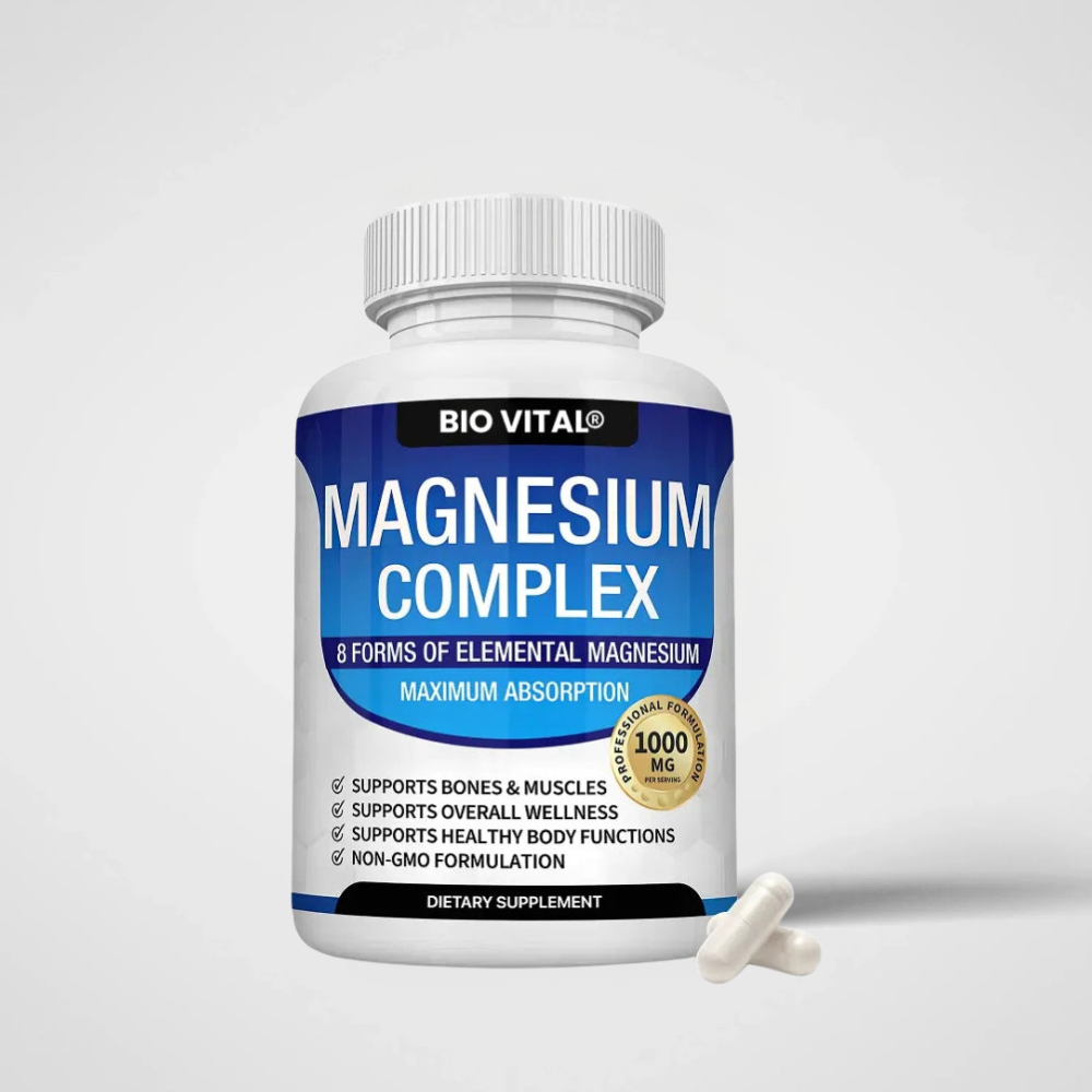 Magnesium Complex® De Alta Pureza Anti-Edad